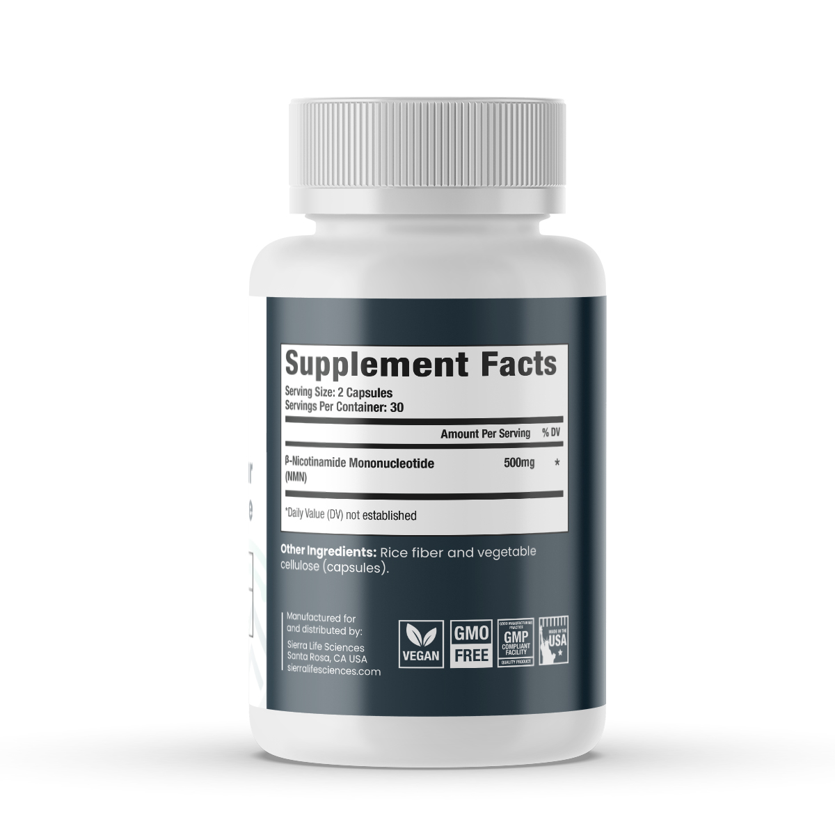 NMN Supplement Facts