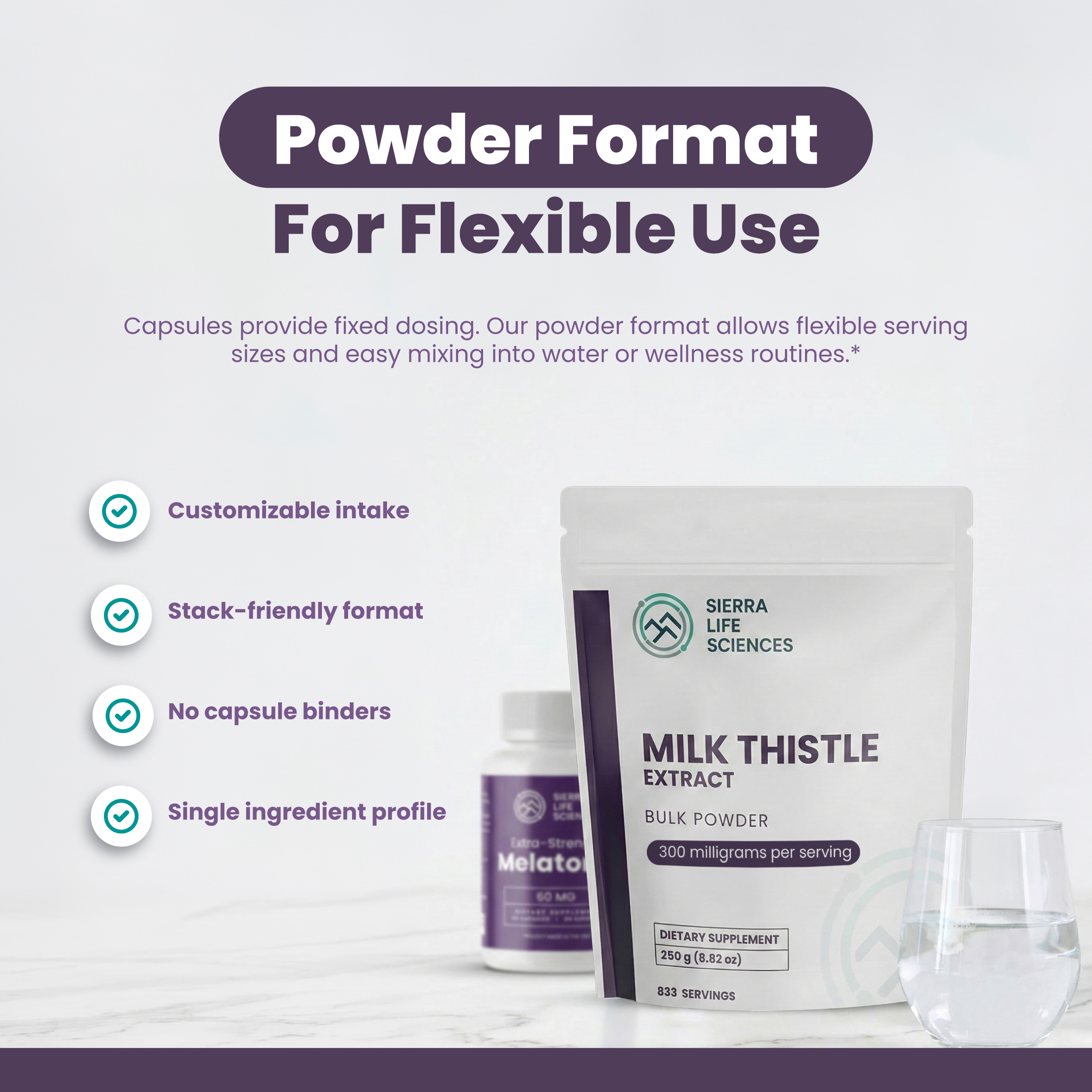 Milk Thistle Bulk Powder Bags - Image 4