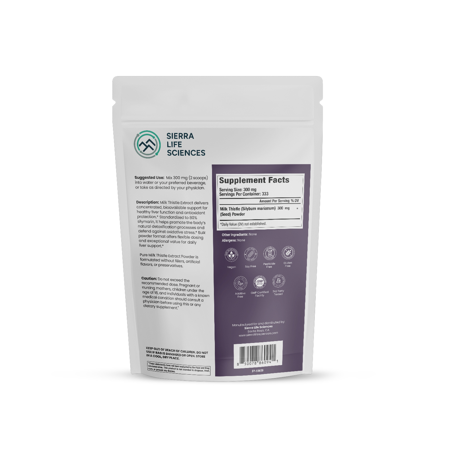 Milk Thistle Bulk Powder Bags - Image 8
