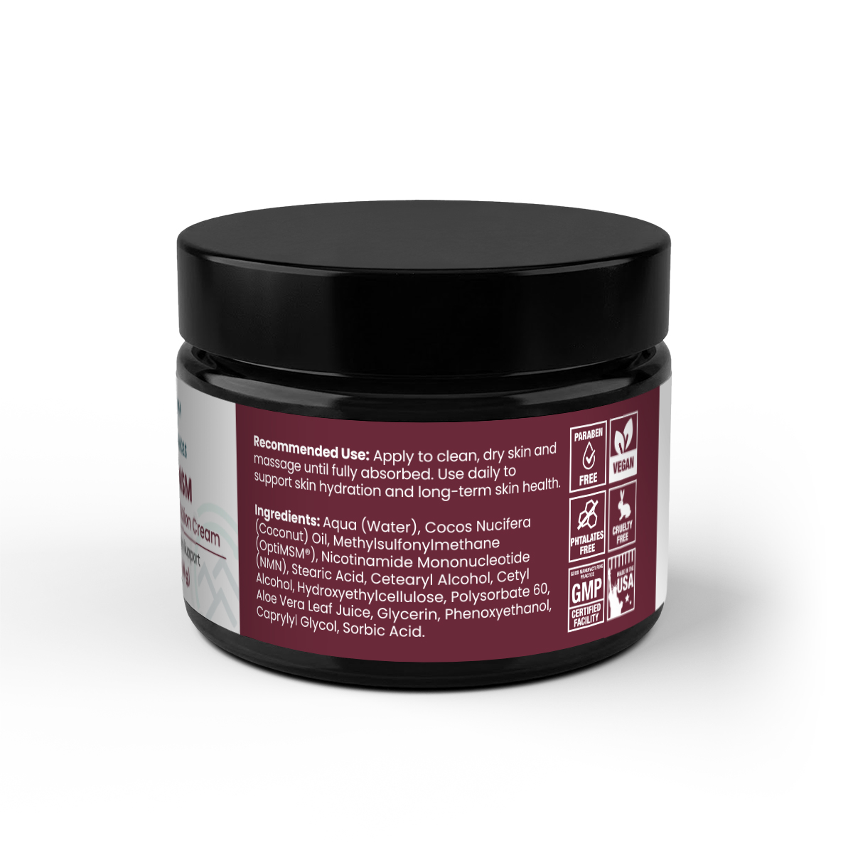 MSM + NMN Topical Cream 3 oz - Image 3