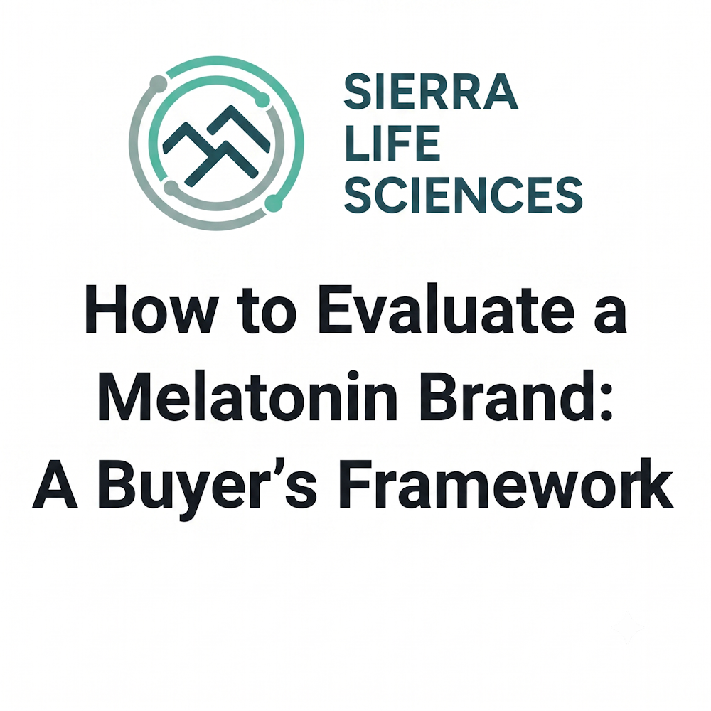 Read more about the article How to Evaluate a Melatonin Brand: A Buyer’s Framework