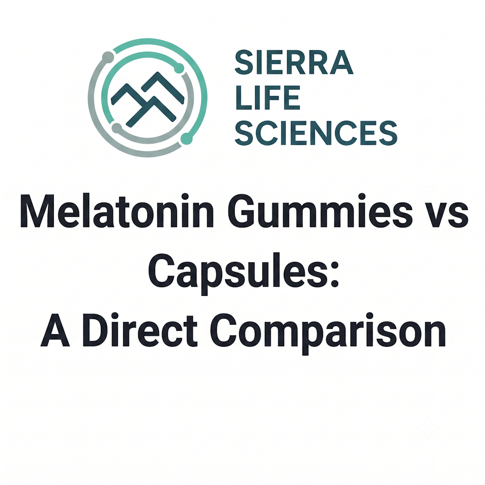 Read more about the article Melatonin Gummies vs Capsules: A Direct Comparison