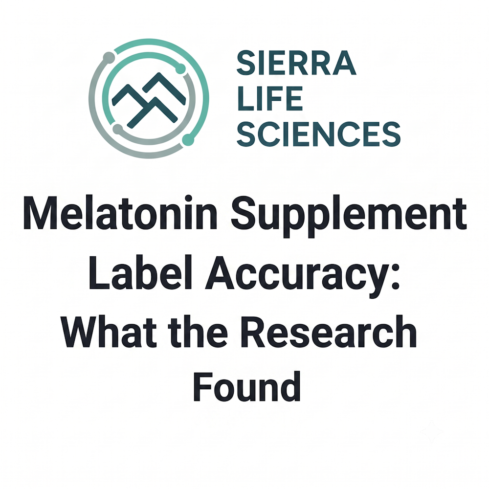 Read more about the article Melatonin Supplement Label Accuracy: What the Research Has Found