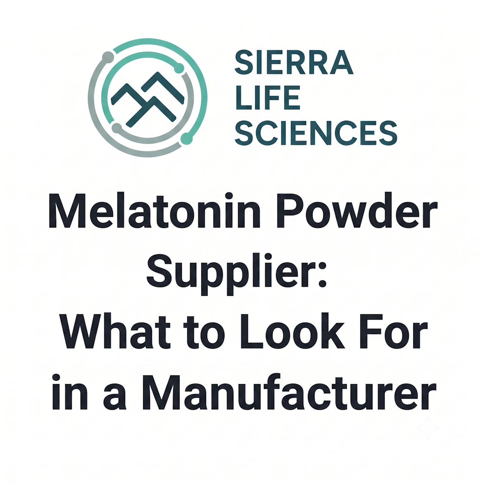 Read more about the article Melatonin Powder Supplier: What to Look For in a Manufacturer